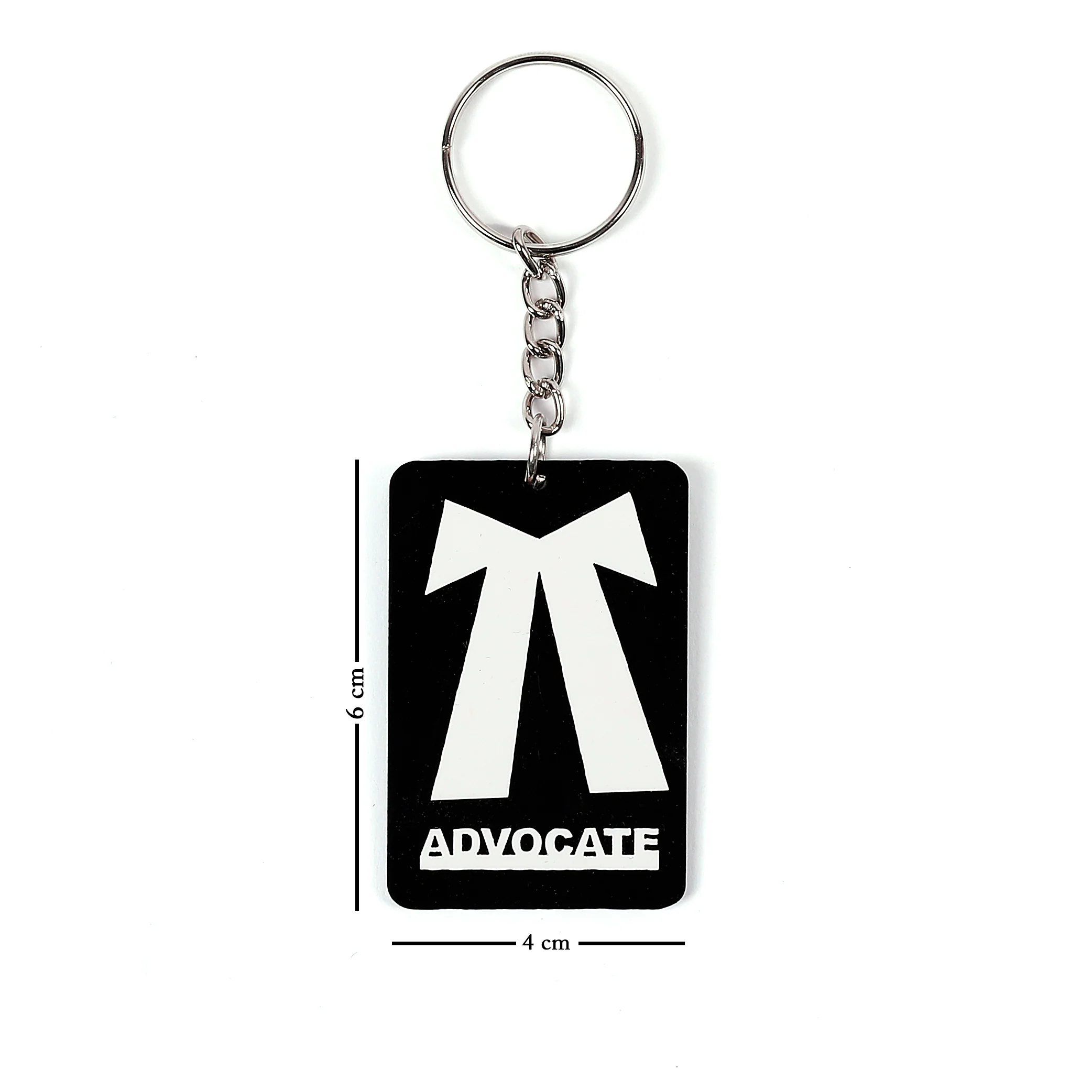 Advocate’s Acrylic Keychain | Premium Lawyer Keychain – Round & Square Shapes - Image 3