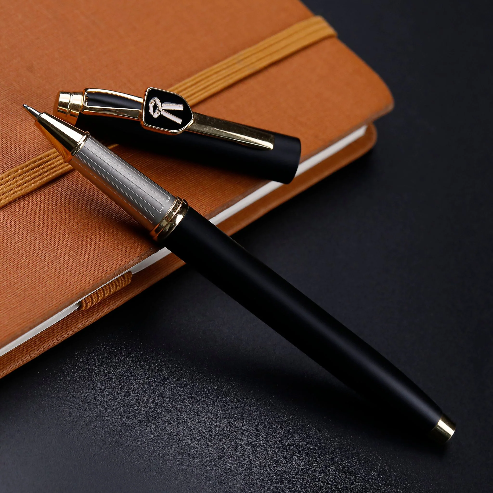 Matt Finish Advocate Symbol Ball Pen with Gift Box – Blue & Black Refills - Image 3