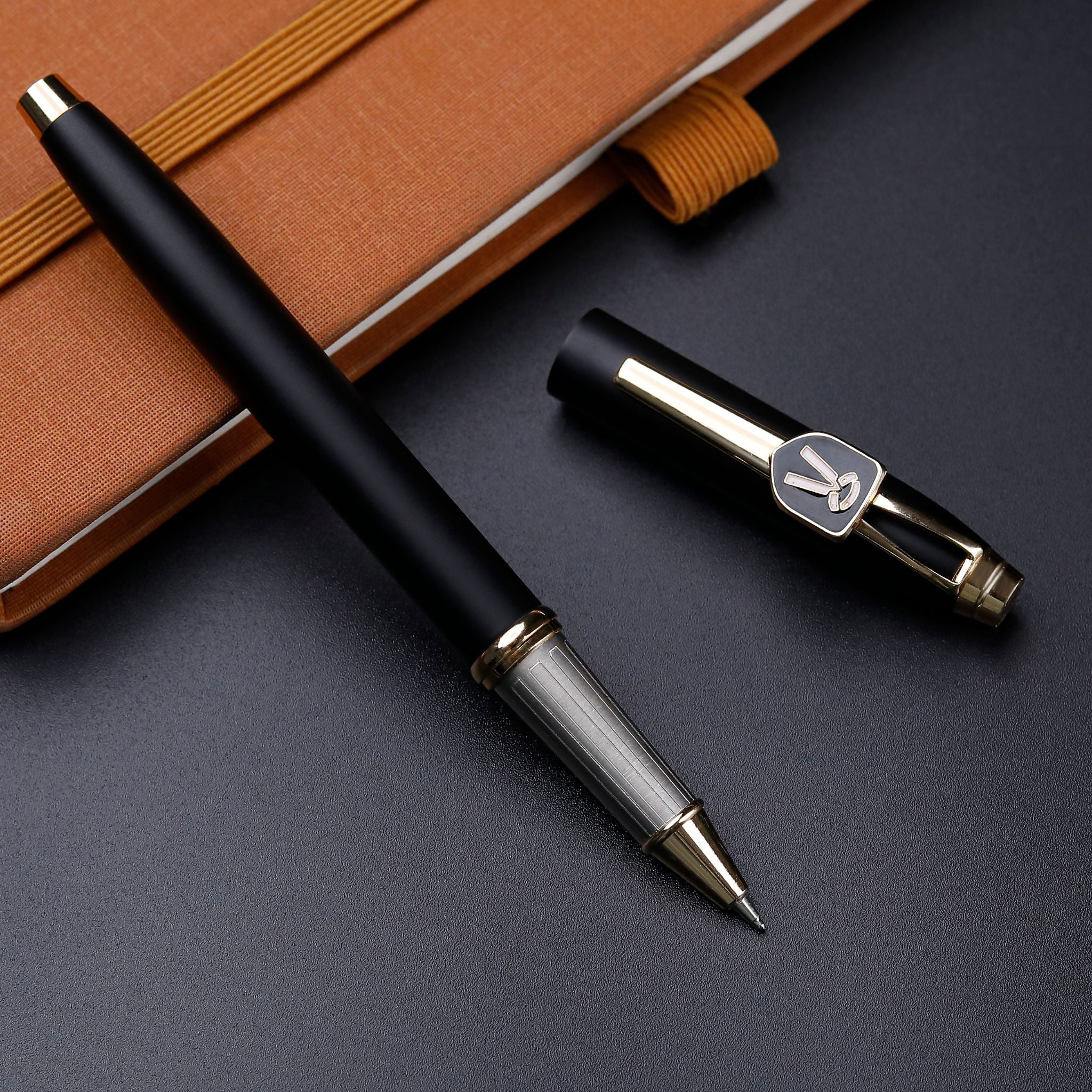 Matt Finish Advocate Symbol Ball Pen with Gift Box – Blue & Black Refills - Image 4