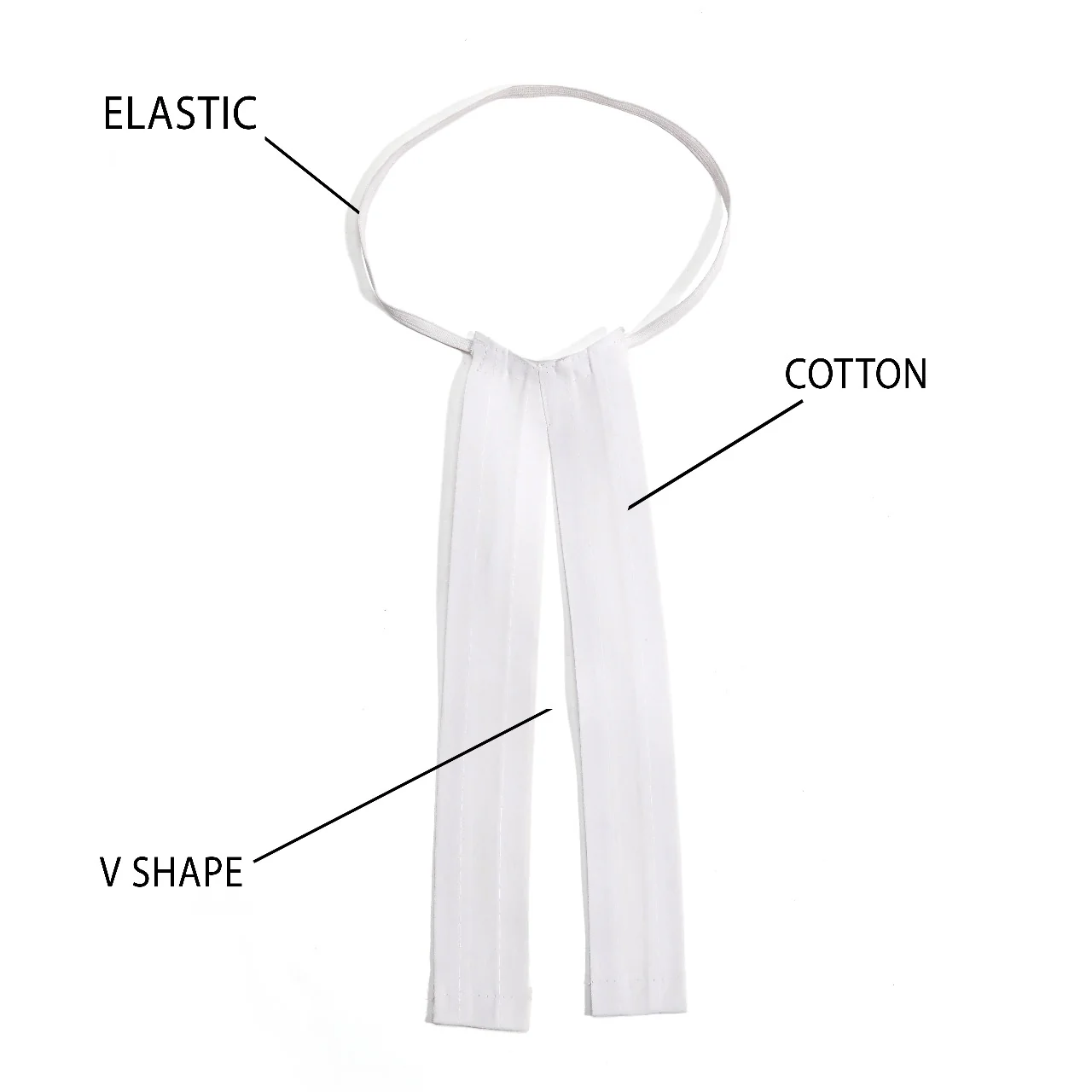 The Lawyers Band – Premium V-Shape Advocate Neck Band | 100% Cotton - Image 3