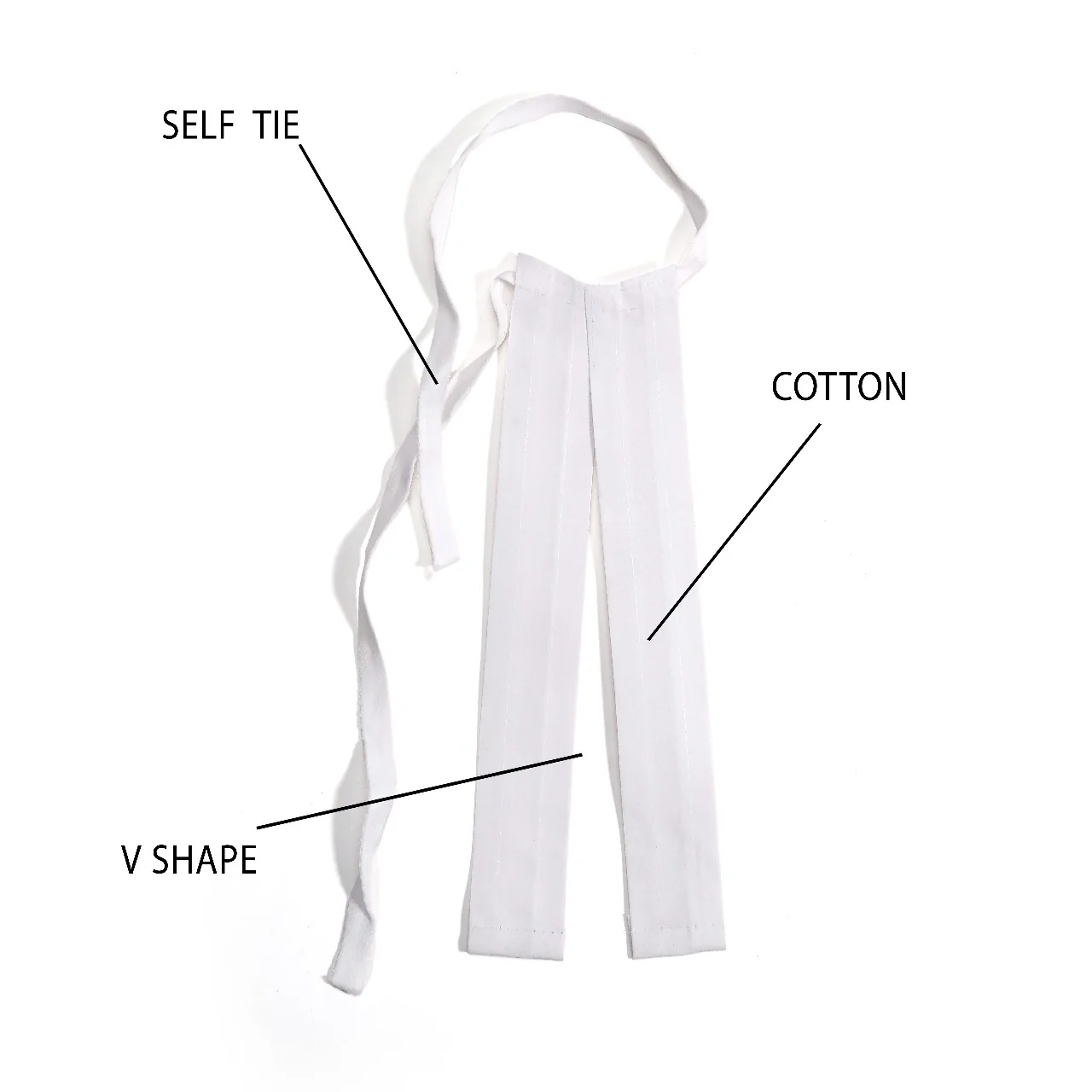 The Lawyers Band – Premium V-Shape Advocate Neck Band | 100% Cotton - Image 5